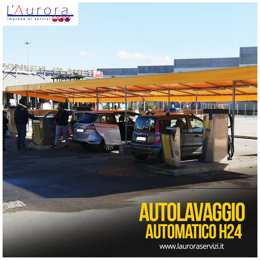 AUTOLAVAGGIO H24 AUTOMATICO in provincia di Caserta